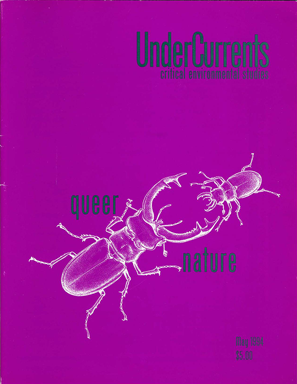 					View Vol. 6 (1994): queer nature
				